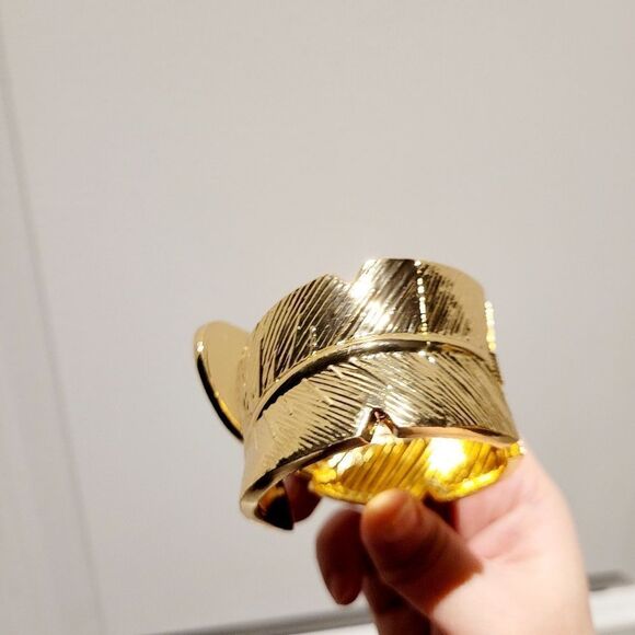 Brand New Top Fashion Gold Leaf Bracelet - Picture 5 of 8